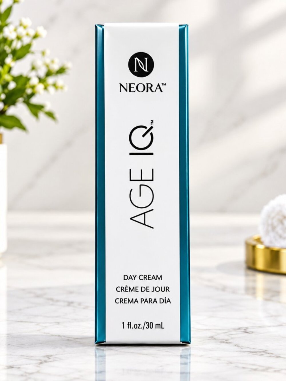 NEORA AGE IQ Day Cream 1 fl oz / 30 mL – Daily Facial Moisturizer
